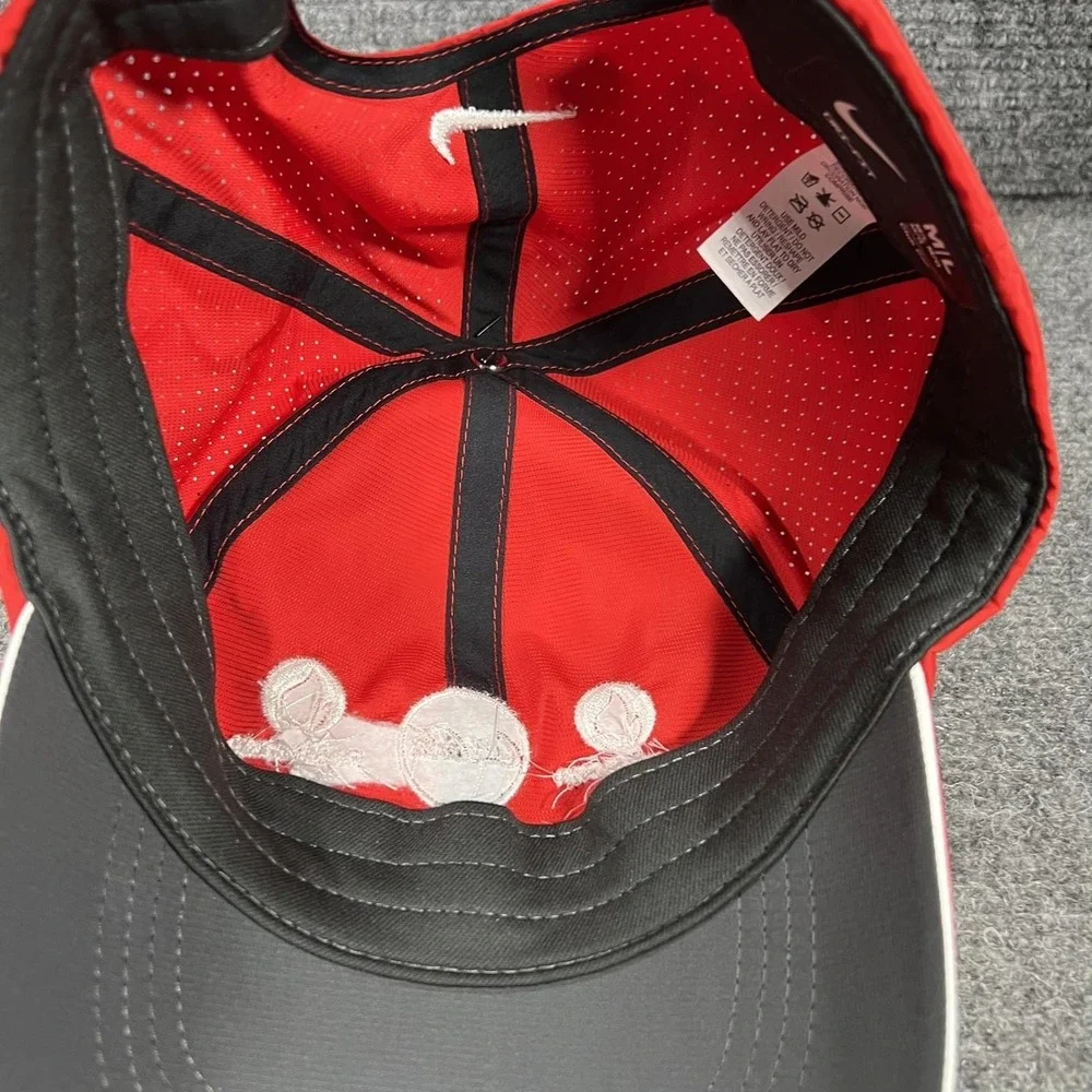 Paris 2024 Olympics Hat Cap Fitted Mens‎ Large Red Golf Nike Coca-Cola Dri Fit